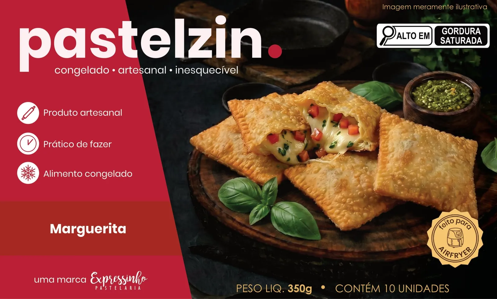 Caixa do Pastelzin sabor Marguerita